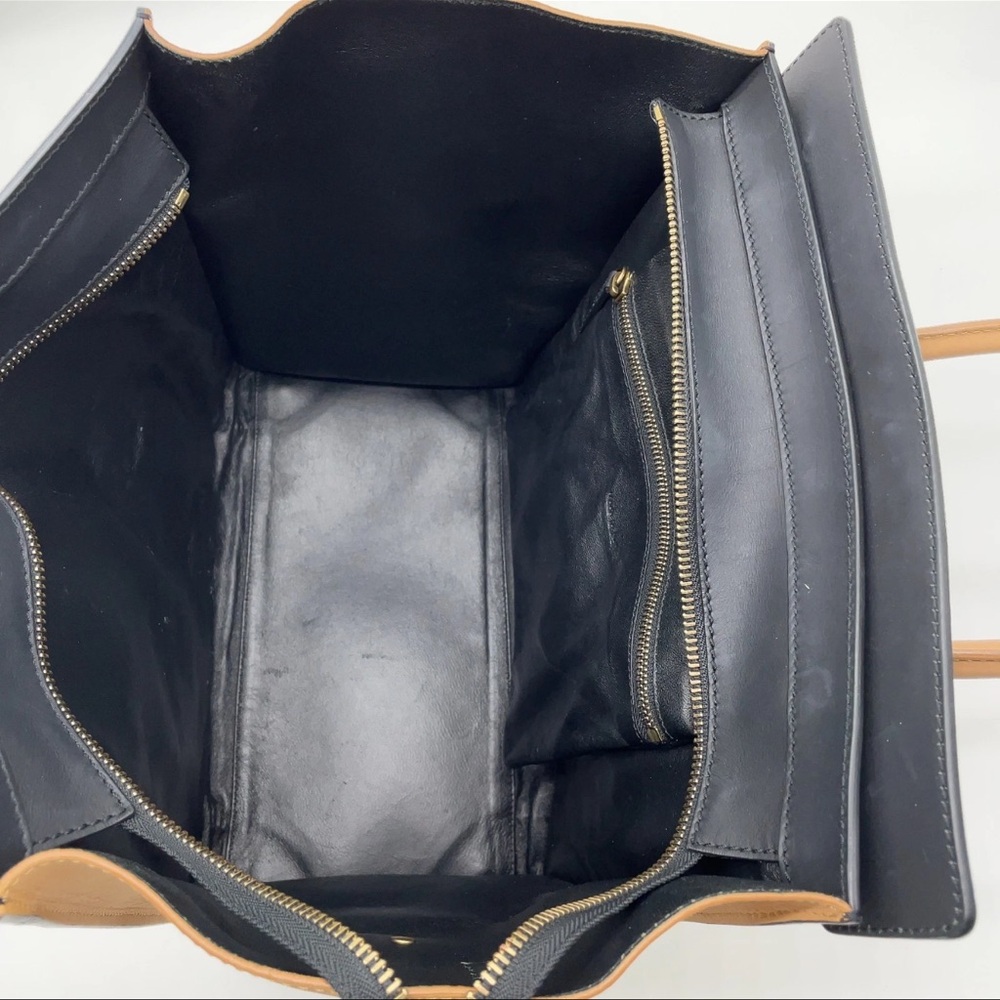 Celine Shopper Luggage Leather Handbag - Picture 13 of 16